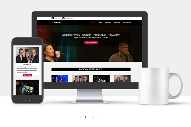 Denne hjemmeside er udviklet til Countes, et band fra Vejle.
